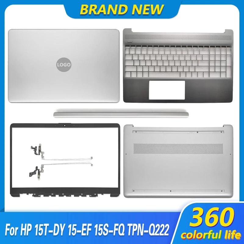 

NEW For HP 15T-DY 15-EF ER 15S-FQ EQ TPN-Q222 Q230 LCD Back Cover Front Bezel Bottom Case Screen Back Cover Laptop Housing Cover