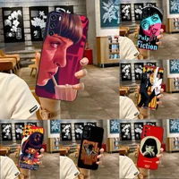 pulp fiction movie poster phone case for huawei p40 p40pro p50 p50pro p30 p20 p10 p9 pro plus p8 p7 psmart z 2022 nova 8 8i 8pro