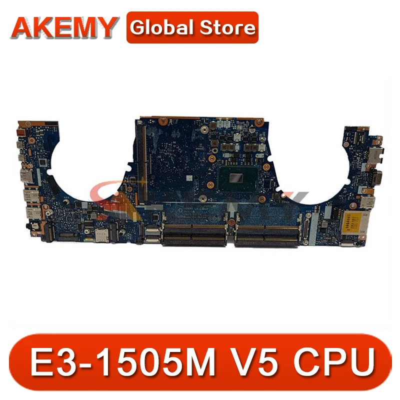 

For HP ZBOOK 15-G3 15 G3 Laptop Motherboard E3-1505M V5 CPU APW50 LA-C381P 848223-601 848223-001 Mainboard
