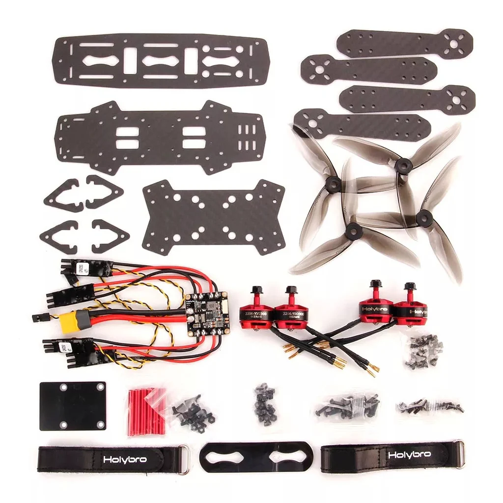 

Квадрокоптер Holybro Pix32 V6 QAV250 с GPS, 433 кВ, 915 МГц