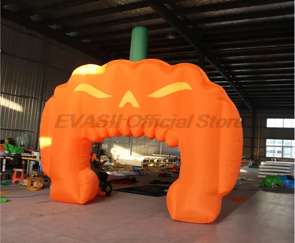 

Pumpkin Arch Decorations Giant Halloween Inflatable With Blower Blow Up Halloween Decorations Outdoor Holiday Decor