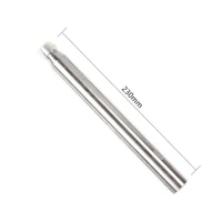 core bit thread extension rod extension for m22 thread extension rod silver 1pc