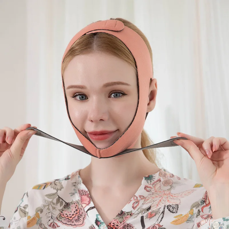 

4Colors Face-lift Bandage Thin Face Lifting Mask Anti-wrinkle Face-lift with Sleep V-face Bandage Facial Support Skin Care Tools