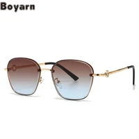 boyarn modern charm retro diamond six sided sunglasses ins sunglasses sunglasses