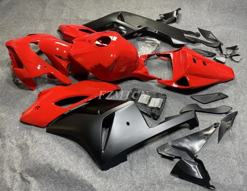 

4Gifts New ABS Whole Motorcycle Fairings Kit Fit For HONDA CBR1000RR 2004 2005 04 05 Bodywork Set Cool Red Black