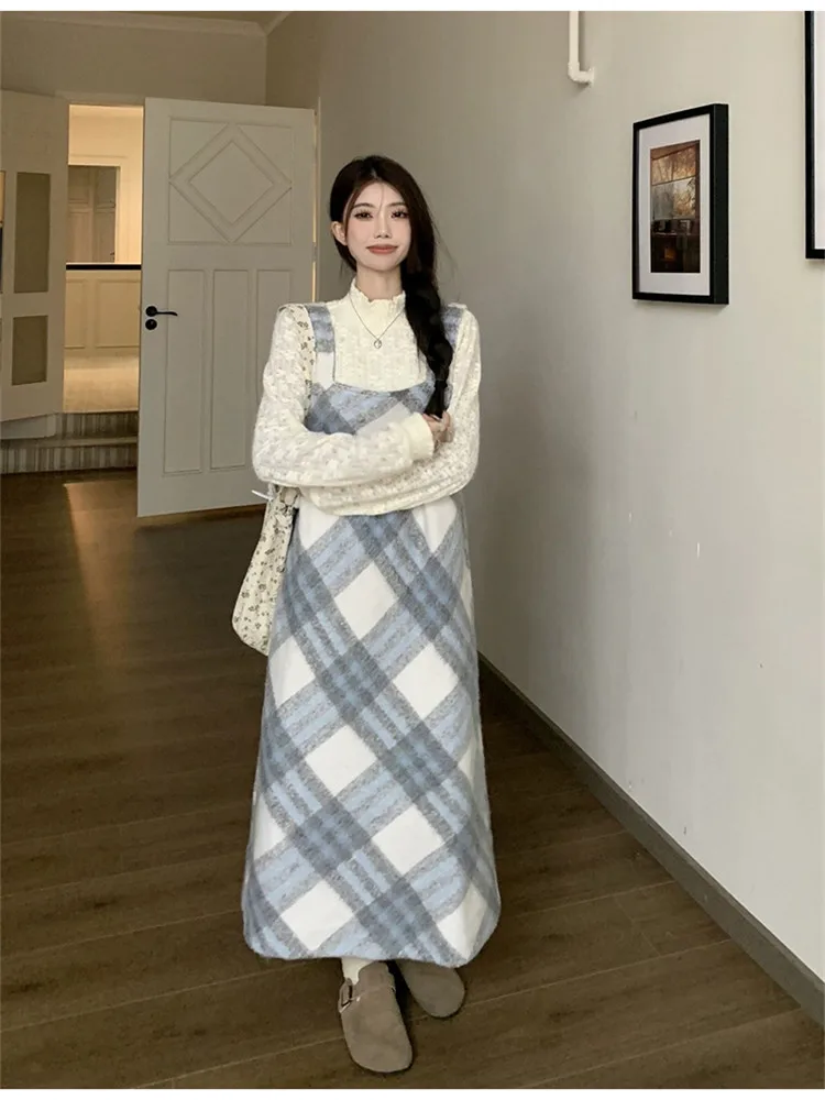 Модный новый осенний Женский комплект из 2 предметов со стоячим воротником