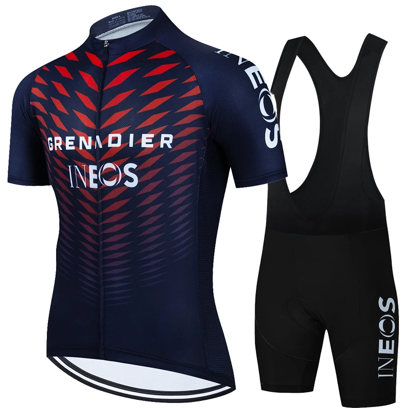 

Cycling Jersey 2022 Summer Team INEOS Bib Man Pro Bike Jerseys Clothes Pants Costume Men's Set Uniform Mtb Male Clothing Shorts