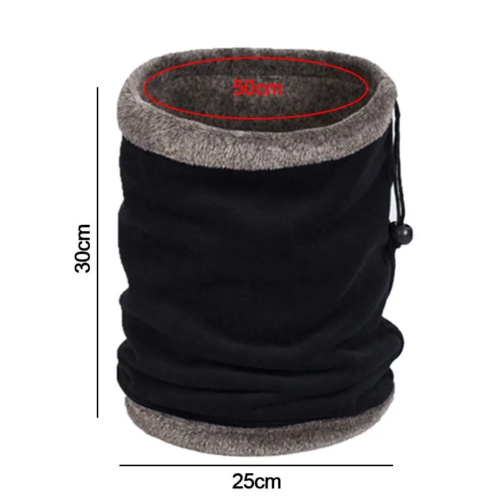 Зимняя спортивная бандана для бега бархатная термозащитная шеи походов езды на