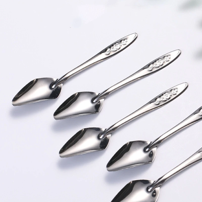 6 шт. ложка для молока из нержавеющей стали