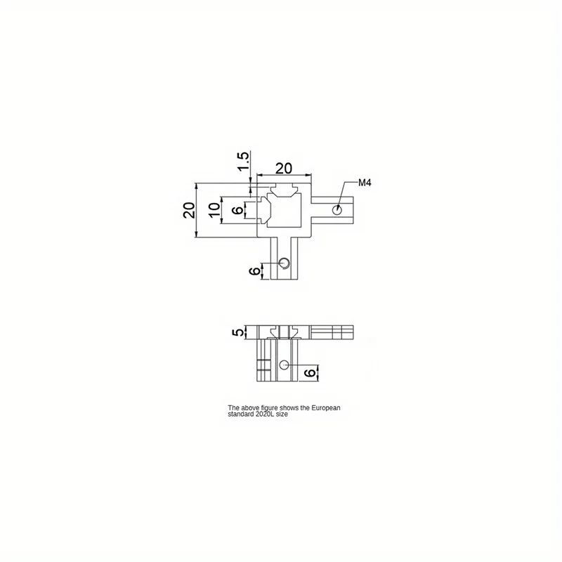 

8 шт. угловой кронштейн для алюминиевого профиля 2020 3030 4040