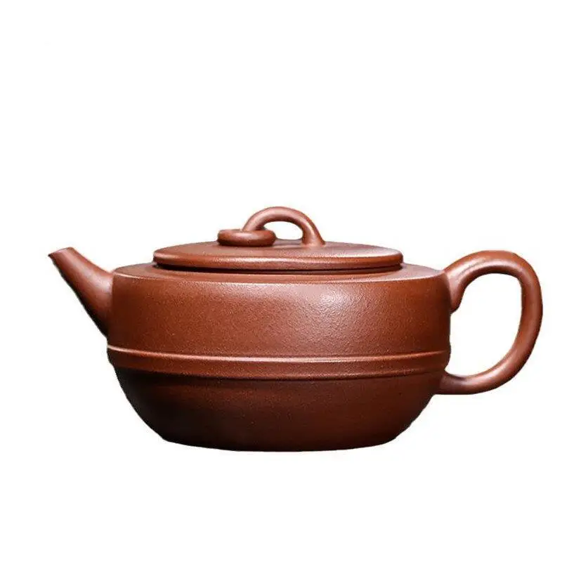 

220ml Authentic Yixing Raw Ore Purple Clay Teapots Creative Famous Artists Handmade Tea Pot Beauty Kettle Chinese Zisha Tea Set