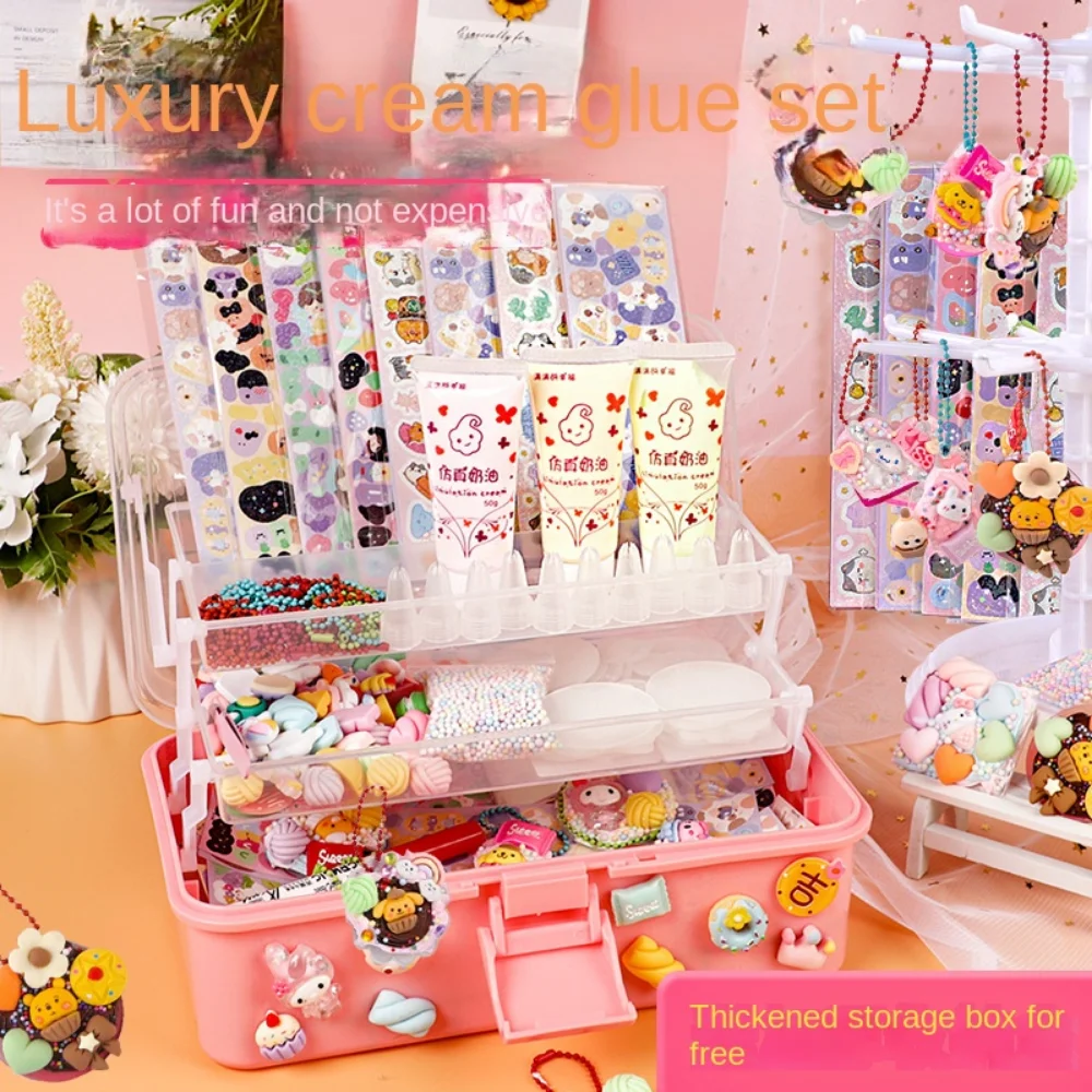 Glue Guka Set Hand Ledger Material Pack Handicraft Works Making Toys Children's Gifts