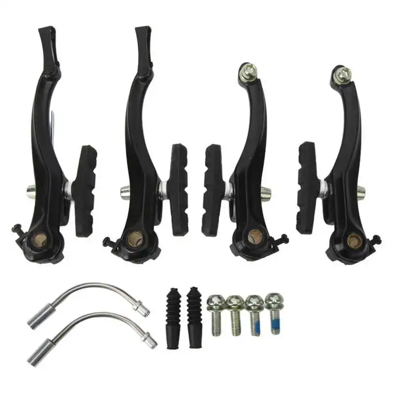 

V-Type Bicycle Brake Set Aluminum Alloy Folding Bicycle Brake Accessories