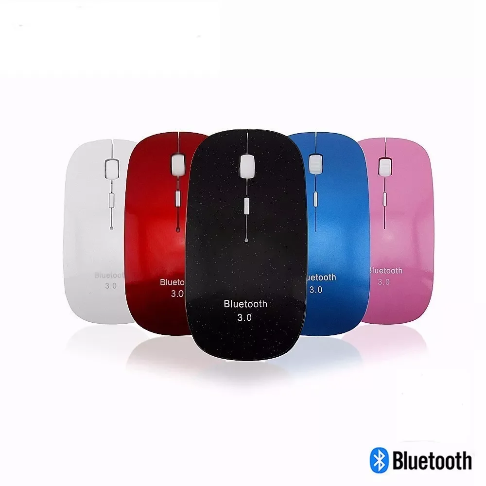 

Bluetooth Wireless Mouse Optical Ultra Thin Slim 3D Computer Mause Small Pink Ergonomic BT 3.0 Mice For PC Laptop Notebook Girl