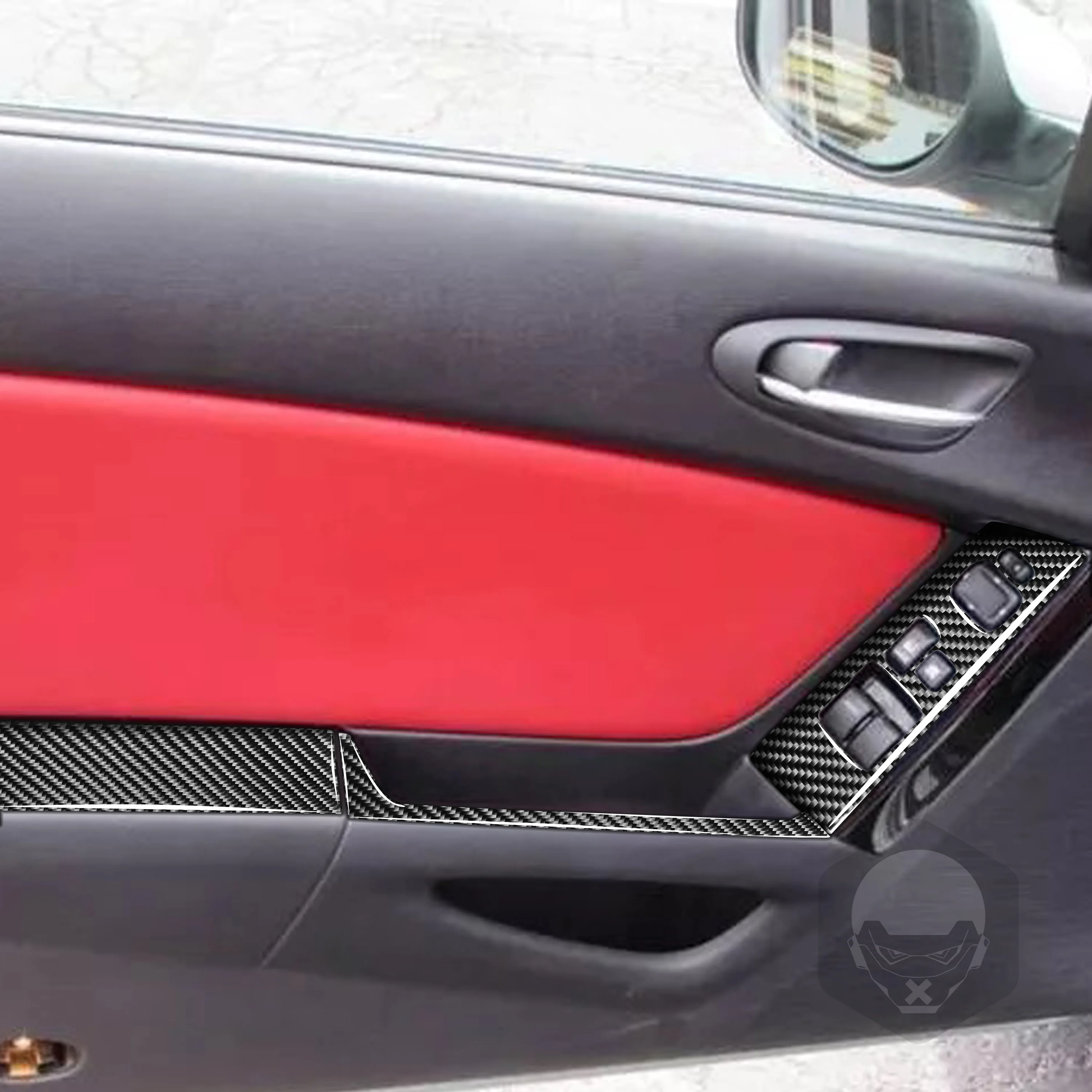 Для Mazda RX8 RX-8 SE3P JM1FE 2004-2008 углеродное волокно центральный воздуховыпускной