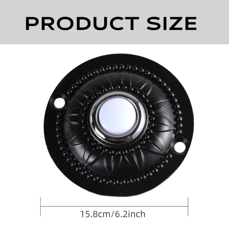 A1W1 Элегантные латунные выключатели для входной двери со встроенной подсветкой