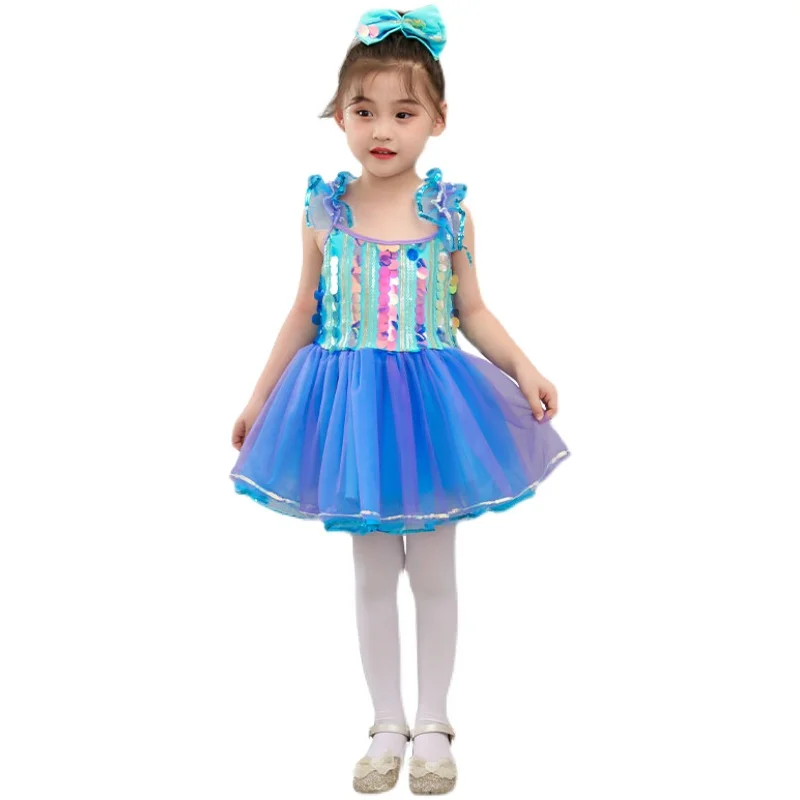 Рисунок 3 - Голубая детская одежда для бальных танцев