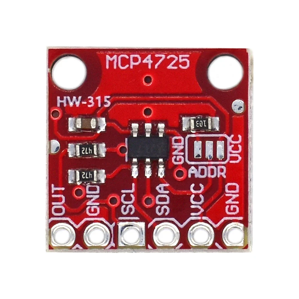 MCP4725 I2C DAC плата разработки модуля прерывания