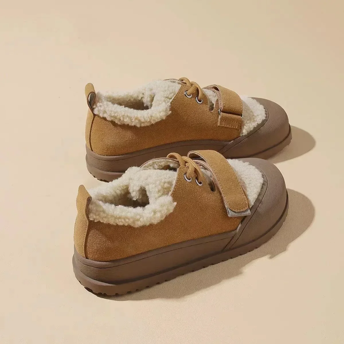 BCEBYL зимняя новая модная повседневная элегантная плоская подошва повышенный