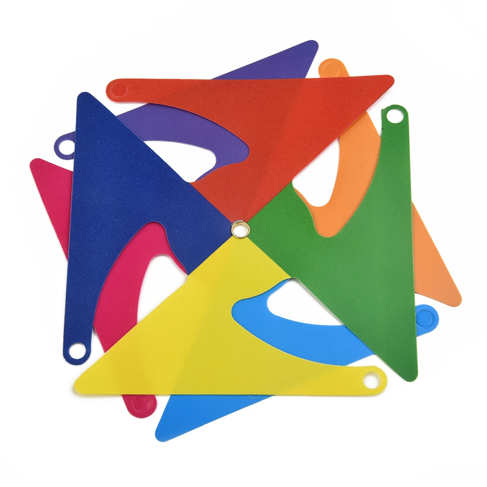 Уличная ветряная мельница Ome &amp Garden пластиковый материал красочный дизайн