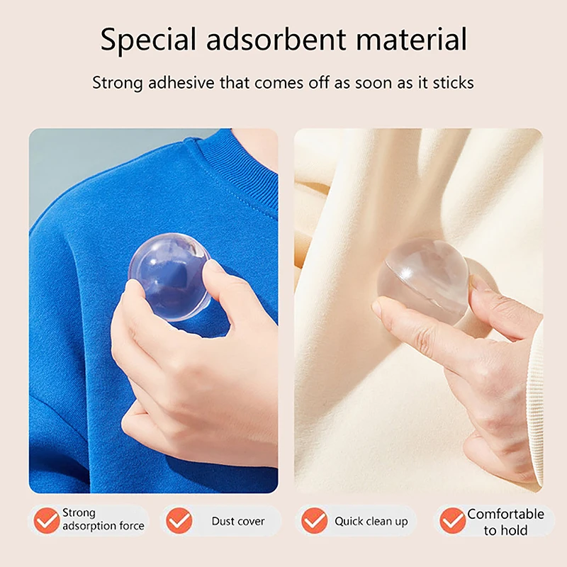 

1PC Portable Reusable Lint Remover Washable Clothes Dust Pet Comb Tools Pet Hair Remover Cleaning Hair Sticky Roller Ball