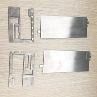 new arrival metal deep insert atm bezel stainless steel plate atm parts skimming by cnc machining service