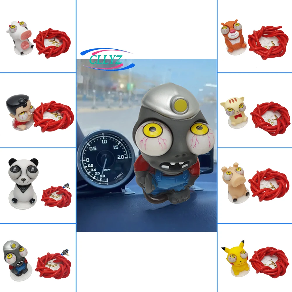 

CLLYZ Universal Multi-Style Rubber Zombie Explosion Eye Doll Turbo Blast Figure With Kit Car Interior Accessories Toys