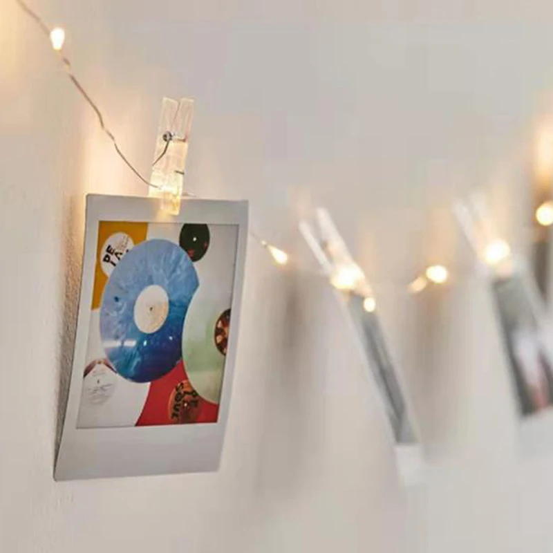 

100 шт., прозрачные мини-зажимы для одежды, фото