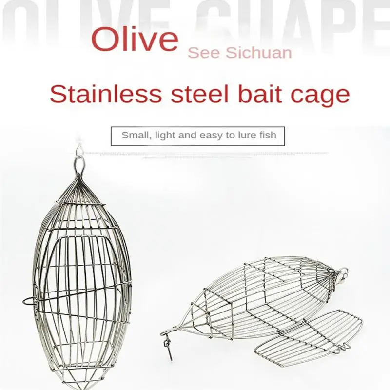 

Strengthening And Reinforcement Fixer Bait Cage Strong And Non Rusting Fishing Accessories Enhanced Welding Process Snap Design