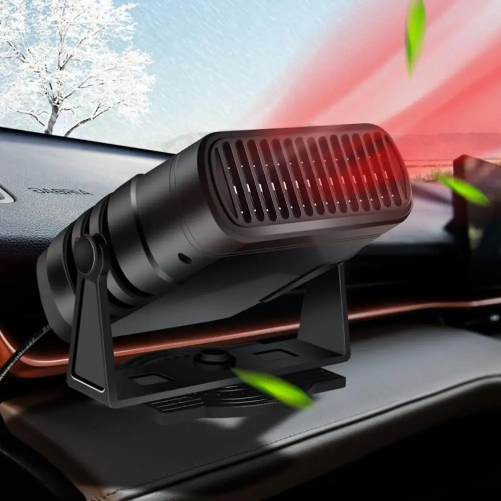 

12V/24V 120W Car Heater Electric Cooling Heating Fan Portable Dryer Demister Auto Defogging Defroster Windshield Tool Elect Y8R8