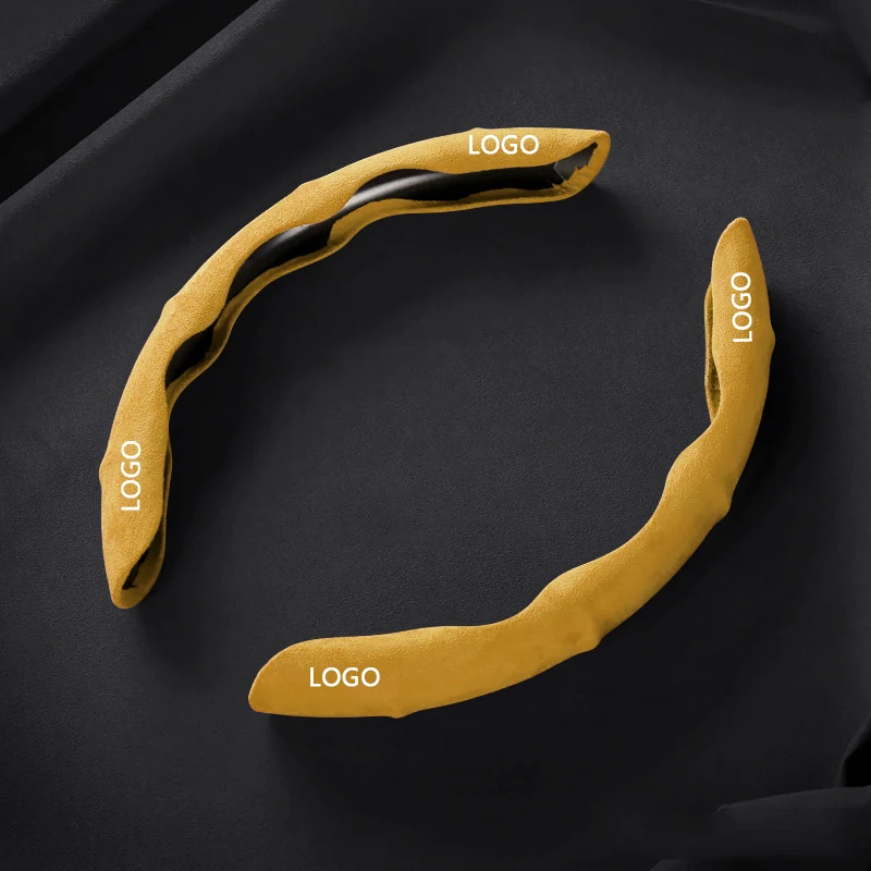 

Пользовательский логотип Чехол рулевого колеса автомобиля замша для BYD Atto 3 Song Max Yuan S7 Qin 80 F3 E6 Yuan Plus F0 G3 I3 Ea1 автомобильные аксессуары