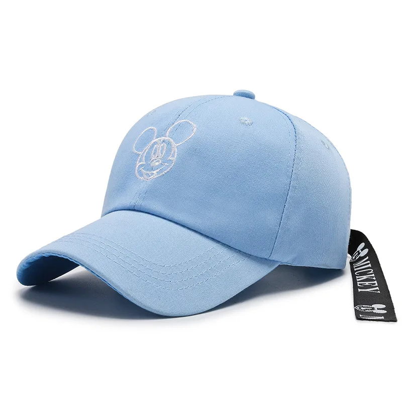 Модная бейсболка с мультяшными героями Диснея Микки Маус Кепка вышивкой аниме