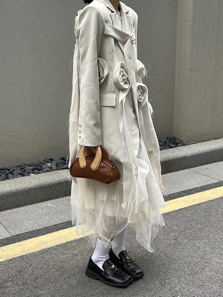 Рисунок 2 - Женский блейзер с отложным воротником