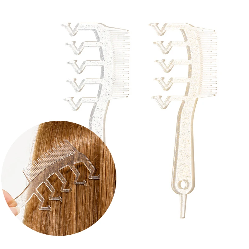 

Новая пластиковая расческа Z-образной формы с широкими зубьями для кудрявых волос