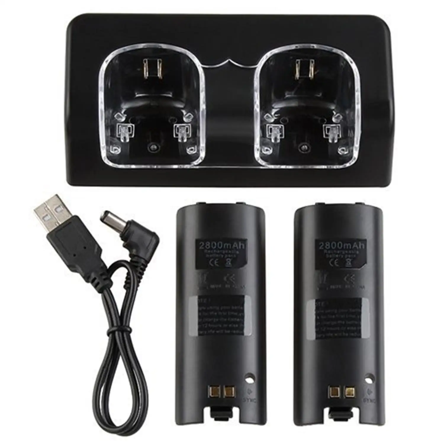 

Wii dual dock charging dual electric dual charging Wii sofa dual charging Wii blue light dock charging type-c socket