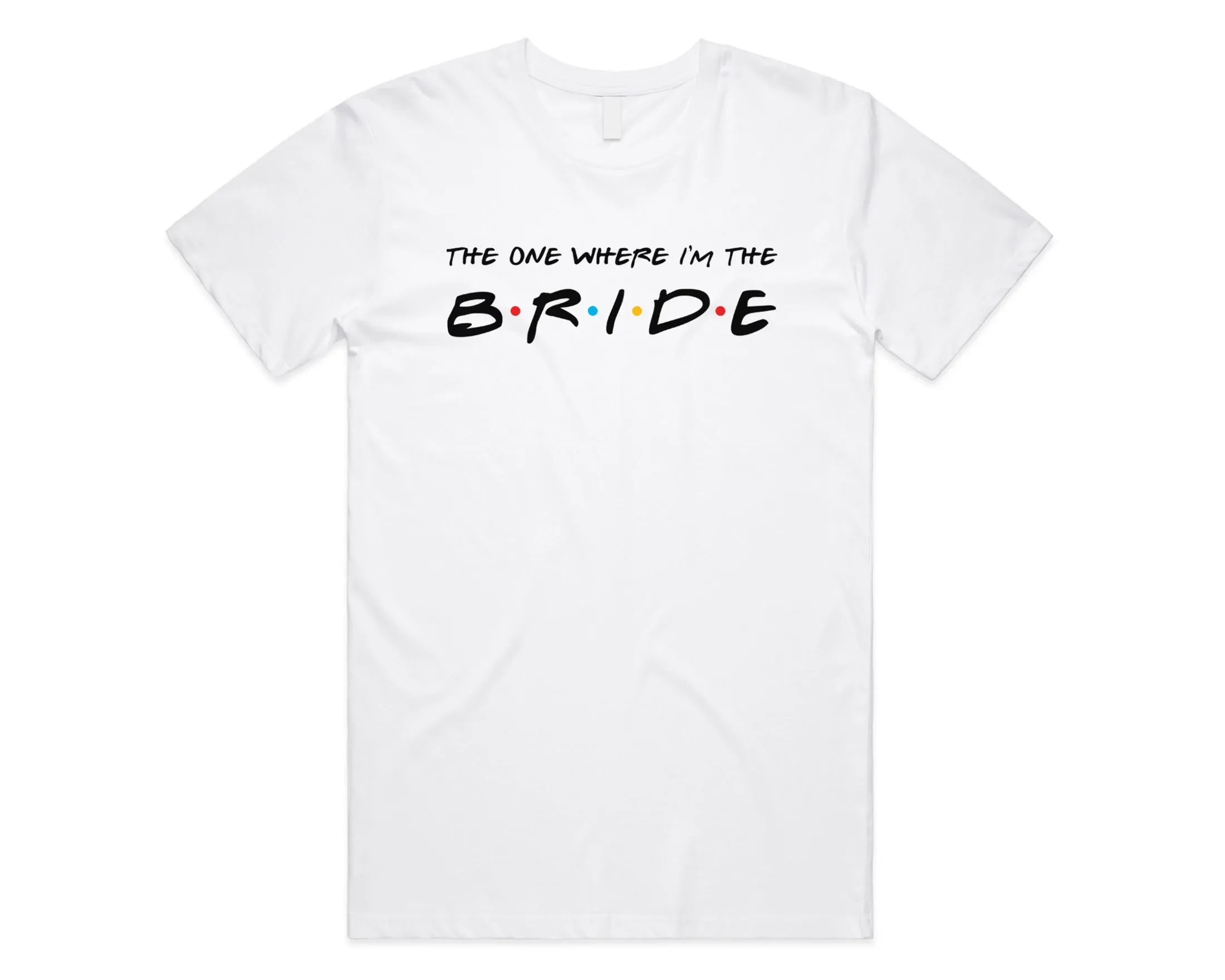 Друзья тот где я невеста футболка топ Забавный