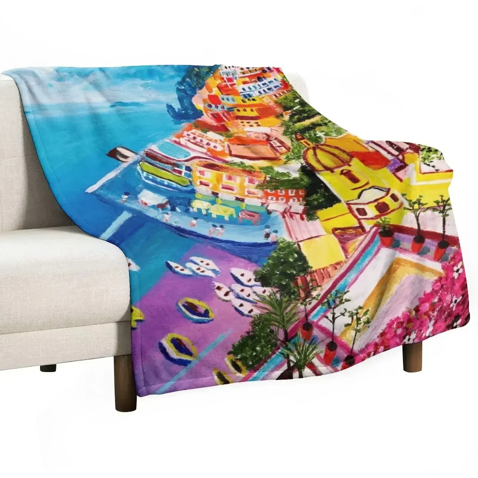 Красивое одеяло Vernazza для малышей декоративного дивана роскошные дизайнерские