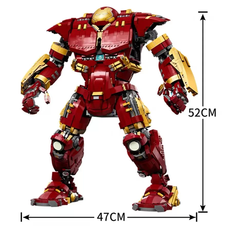 

2022 NEW Compatible 76210 4049pcs Robot Model Building Blocks Kit MOC Bricks Toys For Boy Children Christmas Gift