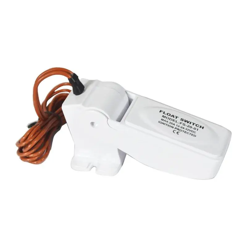 

12V Bilge Pump Switch Automatic Electric Water Pump Boat Marine Float Switch Water Level Controller Flow Sensor Switch