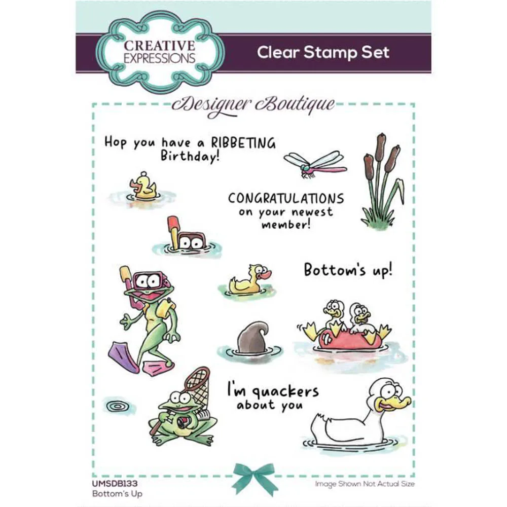 

Christmas Arrival Decoration Craft Embossing Molds Newest Metal Cutting Dies Diy Scrapbook Bottom's Up Clear Silicone Stamps Set