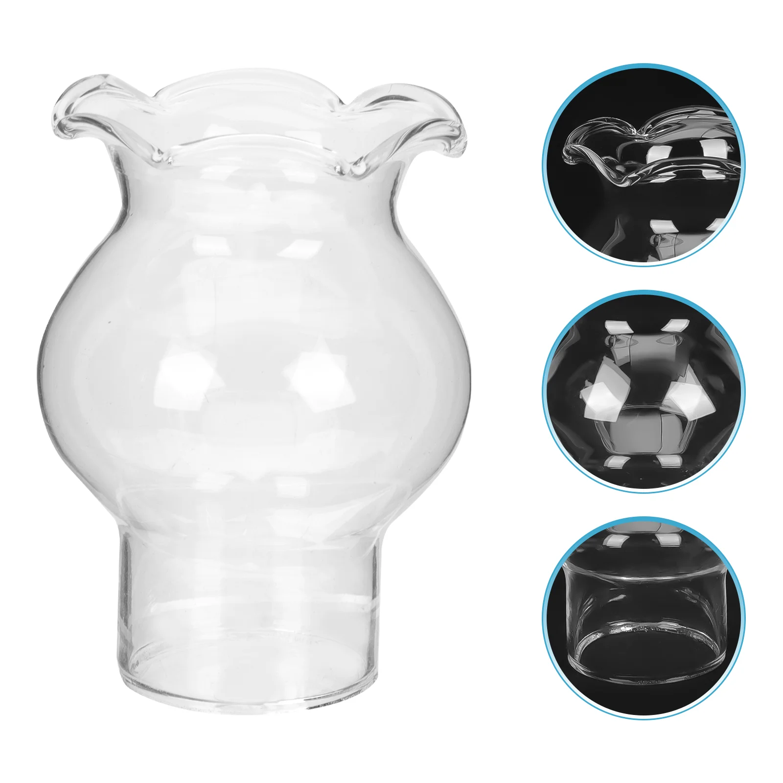 

Lamp Oil Chimney Cover Kerosene Shade Covers Light Replacement Lamps Lantern Tube Camping Globe Retro Lampshade Vintage Shades