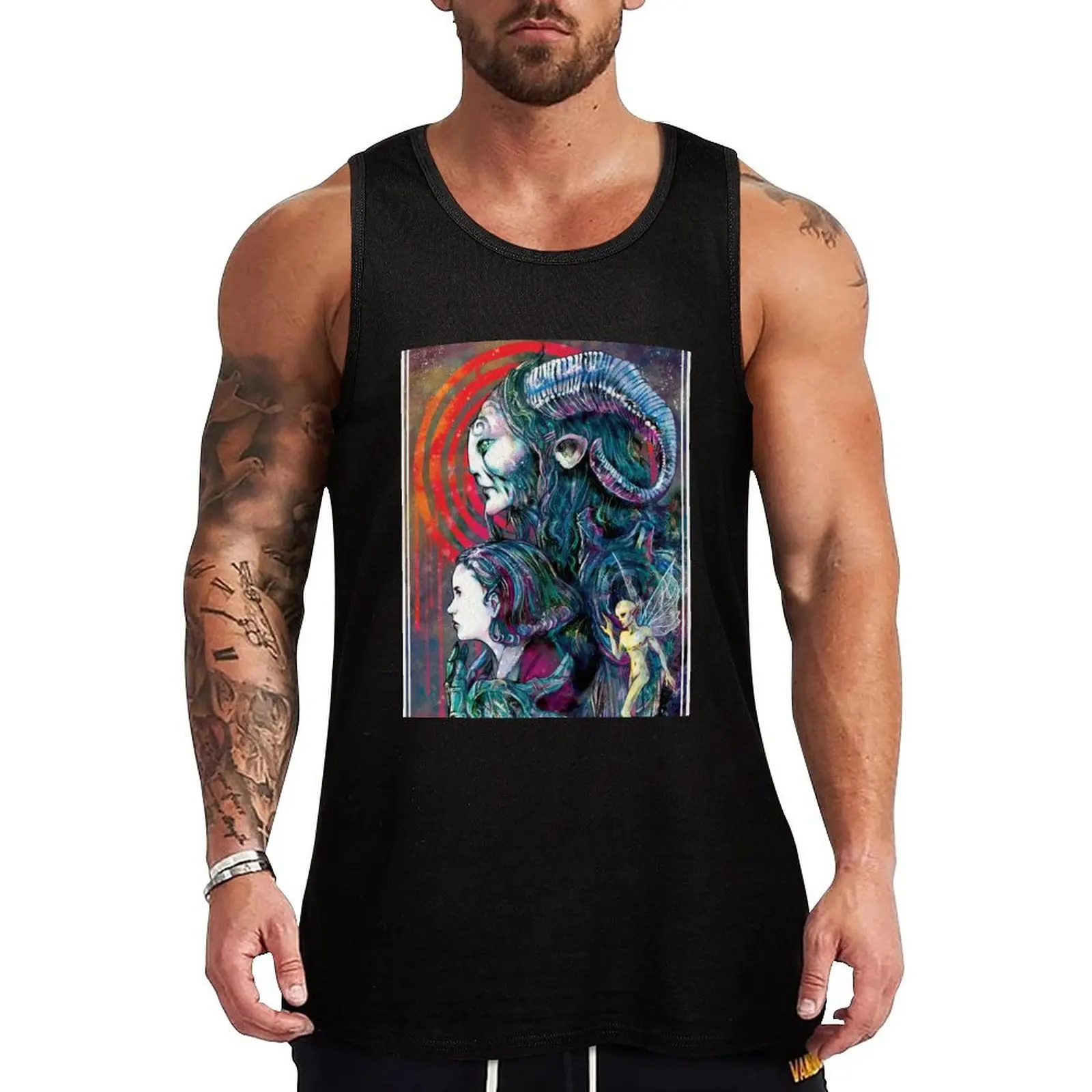 Майка The Princess and the Faun для мужчин мужская хлопковая футболка фитнеса спортивная