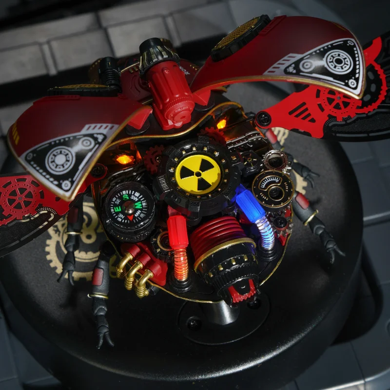 Металлический 3D пазл-головоломка Robotime Rokr разведчик жук игра Iq