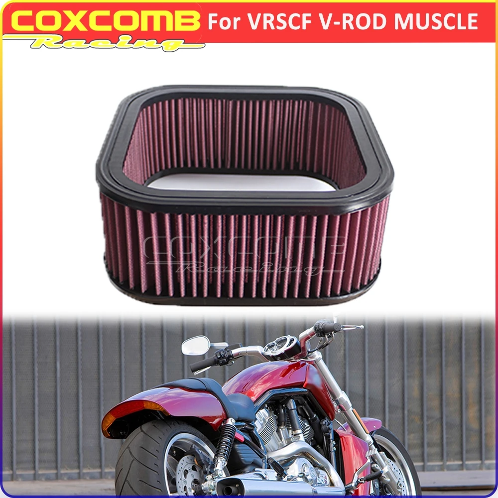 Квадратный воздушный фильтр для мотоцикла Harley V-Rod NIGHT ROD VRSCF VRSCDX VRSCD VRSCX VRSCR VRSCSE2 VRSCA 69