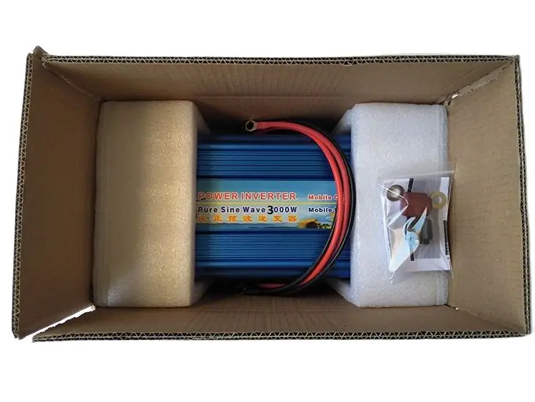 Импульсная мощность 6000 Вт Чистая Синусоидальная волна 3000 постоянного тока 36 В