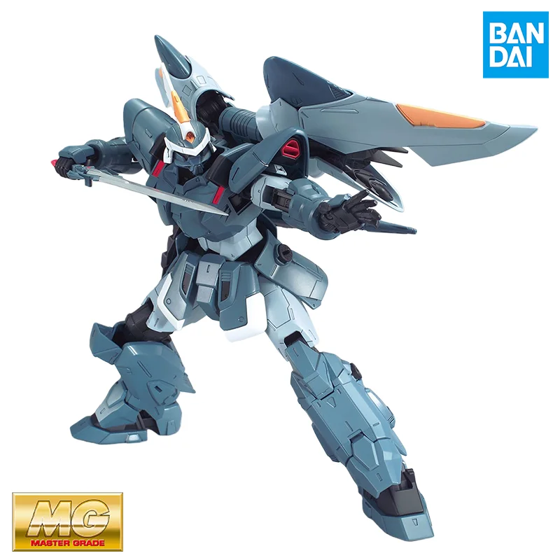 Фото BANDAI натуральная MG 1/100 ZGMF-1017 MOBILE GINN аниме фигурка в сборе модель игрушки Коллекционная модель украшения для детей №2