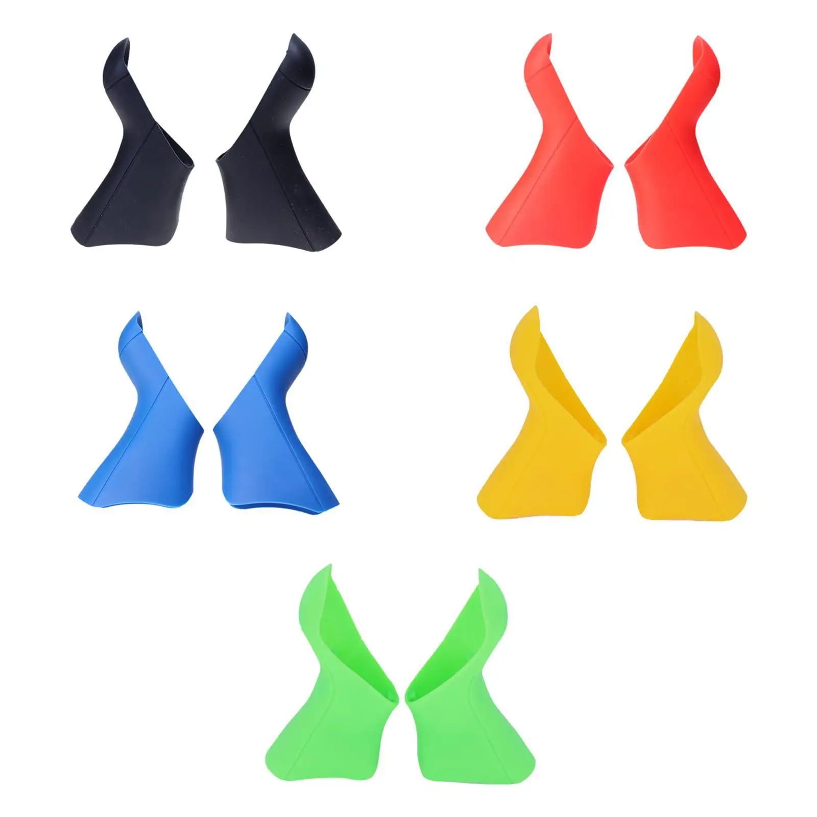 2 шт. силиконовые чехлы на ручки велосипеда тормозные рычаги