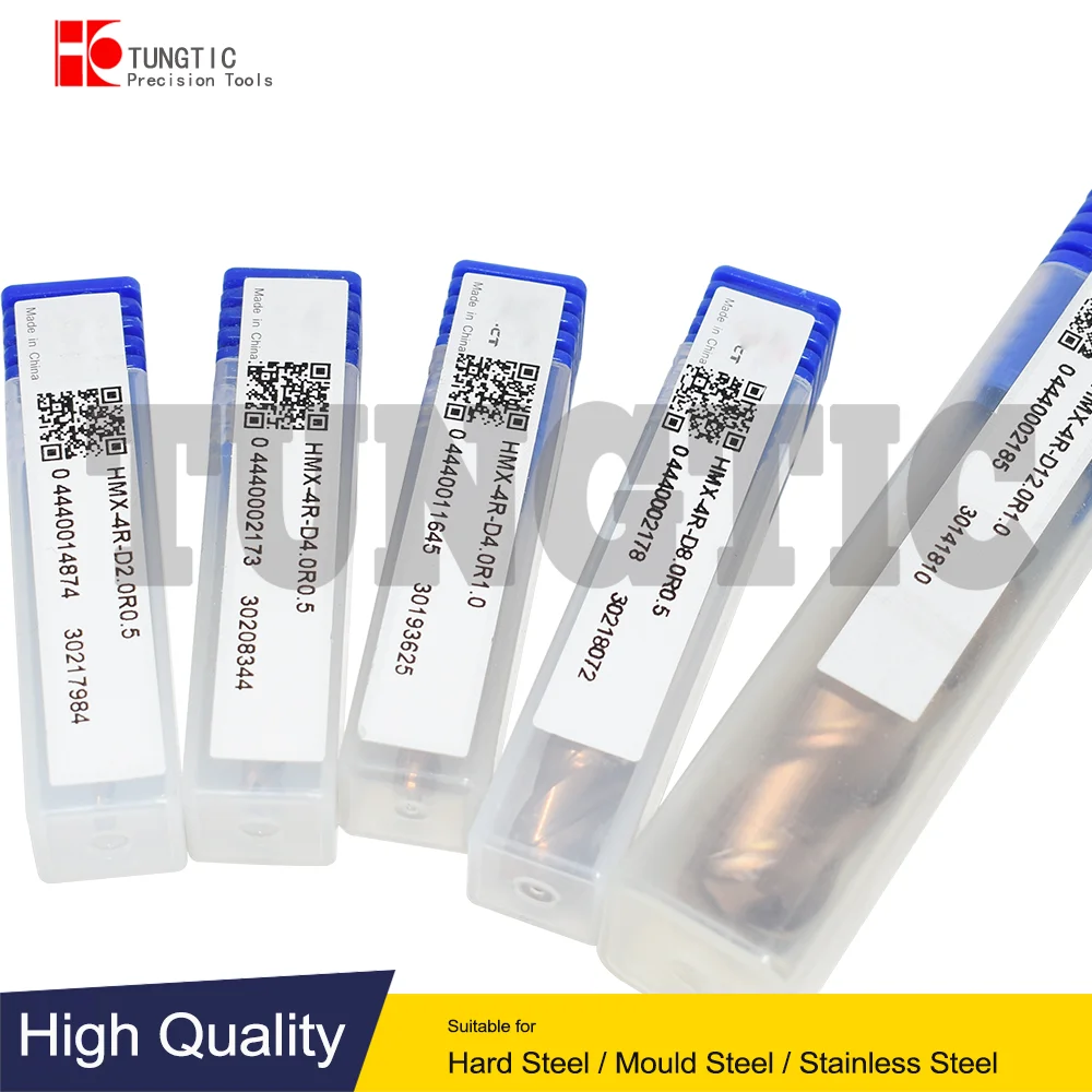 HMX-4R-D3.0R0.2/HMX-4R-D4.0R0.3/HMX-4R-D4.0R0.5/HMX-4R-D5.0R0.5/HMX-4R-D5.0R1.0/HMX-4R-D6.0R0.5/HMX-4R-D6.0R1.0 ZCC End Mill