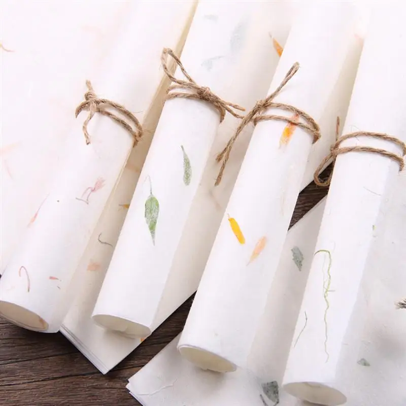 

40 листов, шикарная бумага для китайской каллиграфии Xuan, уникальная кисточка для письма, рисовая бумага, принадлежности для каллиграфии для ...