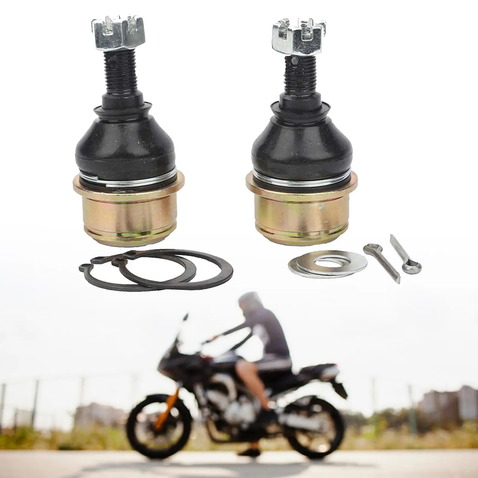 2x верхние нижние шариковые соединения 51355-hp5-601 металлические замены для Honda Rancher 350
